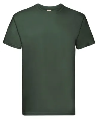 Produktbild von Fruit of the Loom - "Super Premium" T-Shirt für Herren FK2982 (XXL) (Flaschengrün)