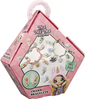 Produktbild von Totum Na! Na! Na! Surprise Charm Bracelets, Armbänder-Bastelset für Kinder, 5 Jahr(e), Mehrfarbig