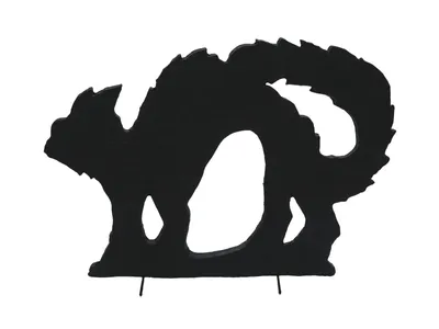 Produktbild von EUROPALMS Silhouette Katze, 63cm