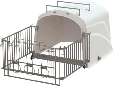 Produktbild von Kerbl CalfHouse Premium DUO mit Umzäunung - 14618