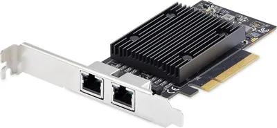 Obrázek produktu pro StarTech.com PR210B-NETWORK-CARD, Interní, Kabel, PCI Express, Ethernet, 20000 Mbit/s, Černá