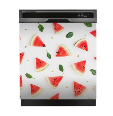 Produktbild von Aufkleber sticker 60x60 cm Dekorative folie Spülmaschine - Weiße Früchte