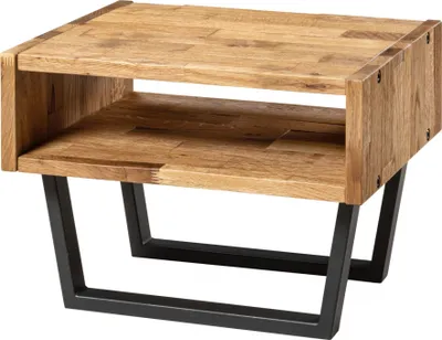 Produktbild von HASENA Factory Line Nachttisch Jesa Metallkufe Eiche uniq clear