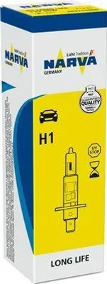 Produktbild von 1x NARVA H1 Glühlampe Fernlicht 12V 55W P14.5s Halogen 483223000