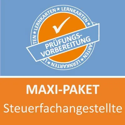 Obrázok produktu pre Maxi-Paket Lernkarten Steuerfachangestellte / Steuerfachangestellter