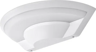 Produktbild von LED Außenwandleuchte SETA Weiß | 10W IP54 1450 Lumen neutralweiß | Außenleuchte halbrund Wandleuchte Gartenleuchte Terrasse Eingangs-leuchte Modern