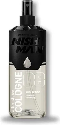 Obrázek produktu pro Nishman | Kolínská voda po holení 08 Sun Sense - 100ml - Pánská vůně - Sprej po holení - Pánská kosmetika