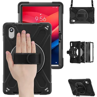 Immagine prodotto di Per Lenovo Xiaoxin Pad 11 2025 custodia ibrida a 360 gradi e tracolla