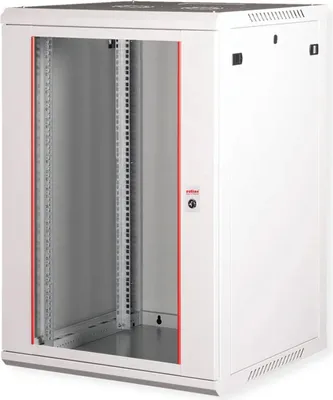 Obrázek produktu pro ROLINE 26.21.0133, Nástěnný regál, 18U, 80 kg, Kolejnice racku, 24,7 kg, Šedá