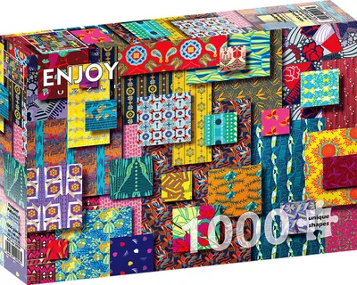Obrázok produktu pre Puzzle 1000 dielov Enjoy – Dizajnové vzory 4