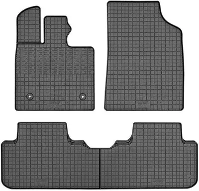 Image de Tapis en caoutchouc - Lot de 4 - matériau de haute qualité