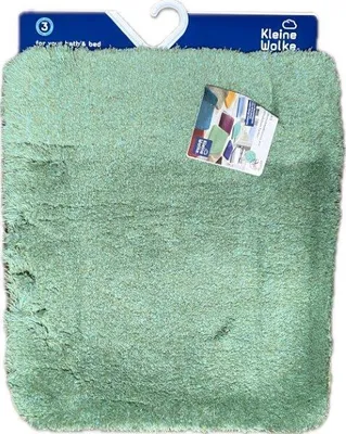 Produktbild von Kleine Wolke Badezimmer Teppich, Badteppich Relax 55x65cm, Pistazie Grün - Nr.: 5405630539
