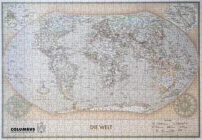 Produktbild von Die Executive Weltkarte als Puzzle