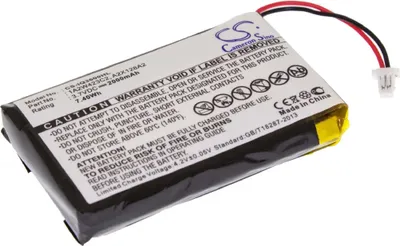 Produktbild von vhbw Akku kompatibel mit Garmin Ique 3600, 3200, 3600a GPS Navigation Navi (2000 mAh, 3,7 V, Li-Polymer)