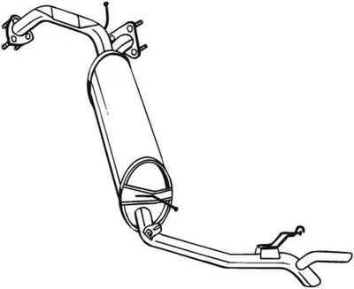 Produktbild von Bosal Endschalldämpfer  282-975