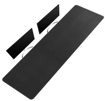Productafbeelding van Solidchoice - PolyurethanLeren Bureau Onderpad 180x50cm