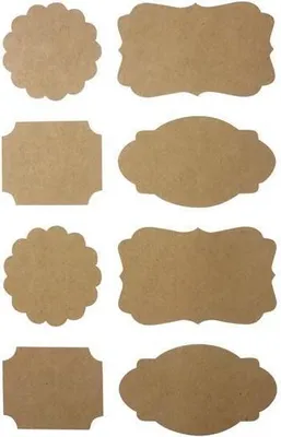 Obrázok produktu pre 32 nálepiek Kraft Barocks