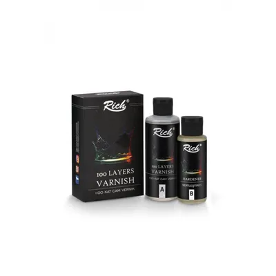 Zdjęcie produktu dla Rich 100 Layers Varnish 120+60 ml – lakier ochronny o wysokim połysku do wnętrz