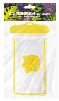 Image de Étui étanche pour téléphone portable, jaune - MCD