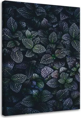 Immagine prodotto di Quadro su tela foglie pianta natura 80x120 cm Feeby verde quadro da parete pronto da appendere