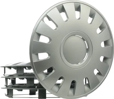 Produktbild von 16" Zoll Radkappen Silber Radzierblenden Radblenden CAPRI 16 LEOPLAST