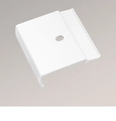 Produktbild von Verbindungsclip 3-spurig in weiß (B x H x T) 50mm x 16mm x 47mm