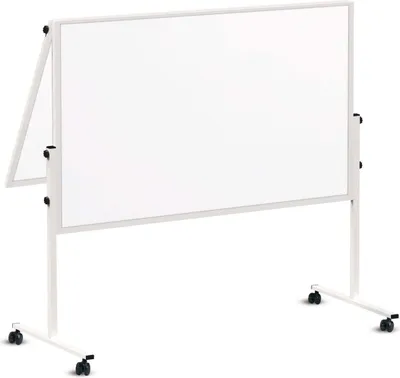 Produktbild von MAUL Moderationstafel MAULsolid 150 x 120 cm mobil klappbar weiß