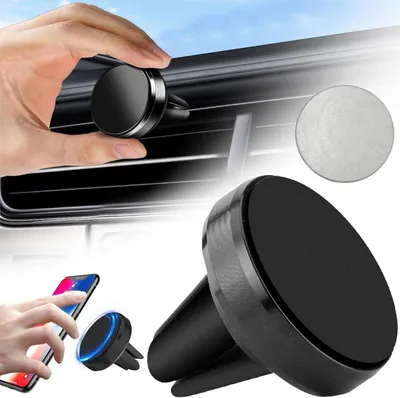 Produktbild von Magnetische Handyhalterung Auto, Lüftungshalter mit starken Magneten, Für Smartphone, Sicheres Navigieren