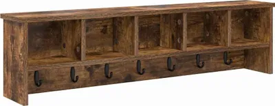 Immagine prodotto di Appendiabiti a muro Rovere fumé 100 x 16 x 26 cm