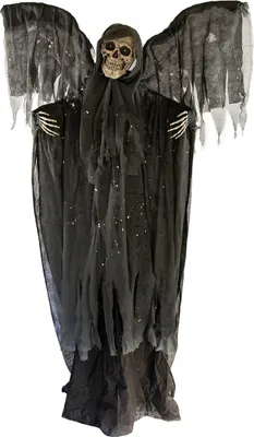 Produktbild von Riesiger Flügelschlagender Todesengel mit Leuchtaugen & Sound 195 cm