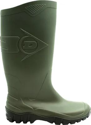 Produktbild von Dunlop K680011 Dänische wasserdichte Stiefel, PVC, kniehoch, Grün, 42