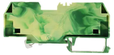 Produktbild von 2-adriger PE-Sammelschienenverbinder 16mm² gelb-grün 283-907
