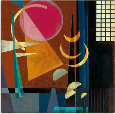 Produktbild von ARTland Leinwandbild Scharf-ruhig. 1927 Größe: 100x100 cm