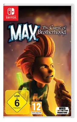 Zdjęcie produktu dla Wired Productions Max : The Curse of The Brotherhood, Nintendo Switch, E10+ (powyżej 10 lat)
