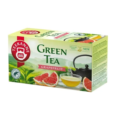 Produktbild von TEEKANNE - Green Tea Grapefruit - Grüner Tee mit Grapefruitgeschmack - 35 g