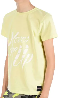 Produktbild von BEZLIT Jungen T-Shirt mit Never Give Up Gelb 128-134