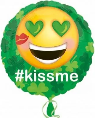 Immagine prodotto di Palloncino in foil Kiss me emoji 45 cm
