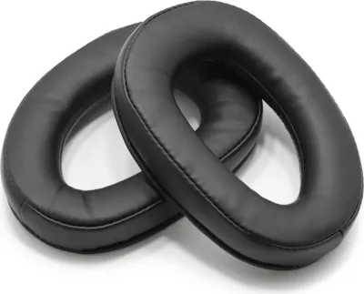 Image de Remplacement Coussinets d'oreille Compatible avec Sennheiser GSP 300, 350, 370 Casque Écouteurs