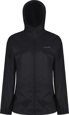 Obrázek produktu pro Regatta dámská bunda do deště Pk It Jkt III s kapucí, nepromokavá RG3501 (36 DE) (Black)