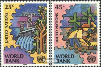 Produktbild von Briefmarken UNO - New York 1988 Mi 571-572 (kompl.Ausg.) FDC Sondermarken