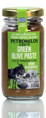 Produktbild von ELLIE 14102 Grüne Olivenpaste 100g PETROMILOS, Kreta