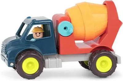 Produktbild von B.Toys Happy Cruisers – Cement Truck – Betonmischer mit Fahrerfigur