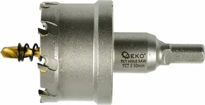 Obrázek produktu pro GEKO Korunkový vrták do kovu TCT, 50mm G39689