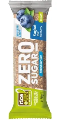 Obrázek produktu pro Rice Up Zero Bezlepková ovesná tyčinka borůvka bez přidaného cukru (70g), 100929