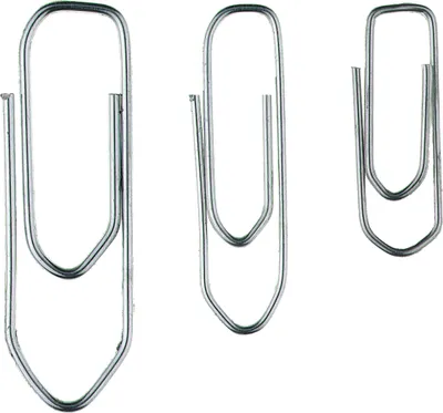 Immagine prodotto di ALCO Briefklammer 210 26mm eckige Form vernickelt 1.000 St./Pack.