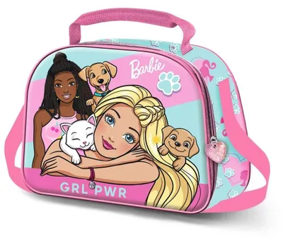 Imagen del producto de KARACTERMANIA - Bolsa portameriendas 3D Pets Barbie