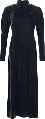 Produktbild von Killstar Langes Kleid Damen Nocturne Nights - By The Candlelight Maxi Dress schwarz XS