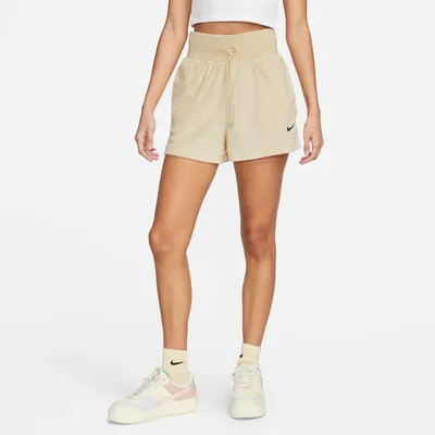 Produktbild von Nike W Nsw Trry Short Ms 294 Pale Vanilla/Black 294 Pale Vanilla/Black S