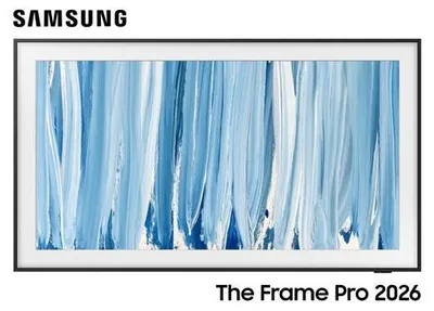 Produktbild von Samsung The Frame TQ65LS03HWUXXC, 165,1 cm (65"), 3840 x 2160 Pixel, Neo QLED, Smart-TV, WLAN, Schwarz