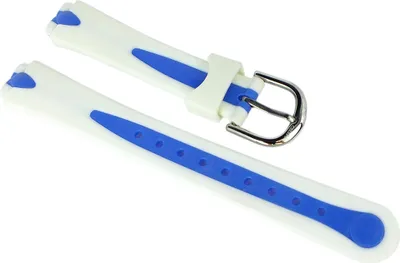 Produktbild von Calypso > Uhrenarmband weiß / blau Kunststoff Spezial Anstoß > K5609/4